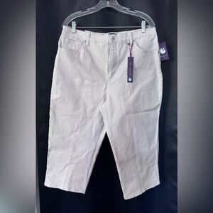 Gloria Vanderbilt Cream Jeans